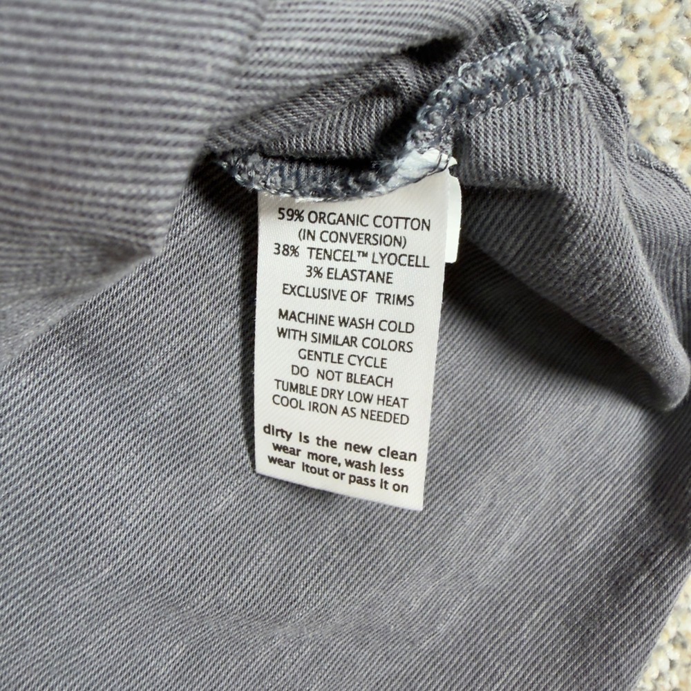 Toad&Co Womens Small V-Neck T-Shirt Bundle 3 Pack Gray Charcoal Navy Slub Knit - Picture 11 of 16